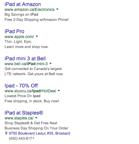 Use symbols to improve your AdWords CTR
