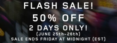 flash sale 2 days only