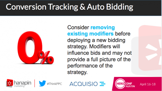 Screenshot of slide from Automated Bidding Versus Manual Bidding Webinar