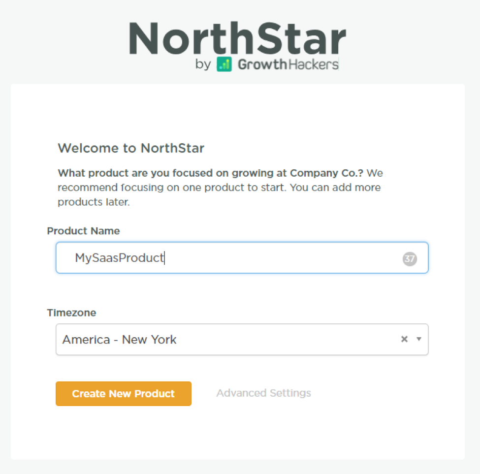 north star by growth hackers sreenshot