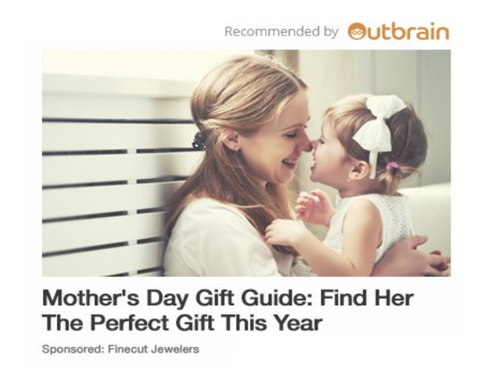 outbrain remarketing ad