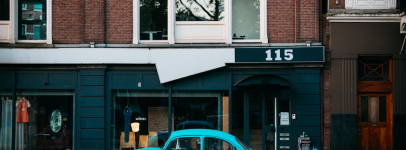 local shop with VW in front unsplash