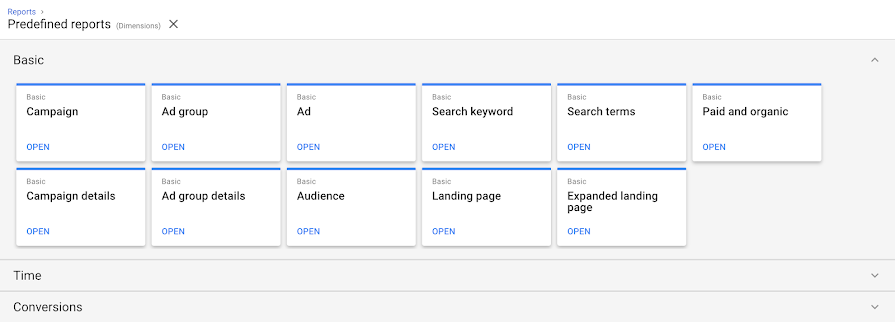 Отчеты Google ads. Целевые страницы ads.Google. Campaign details view. Google ads Reports update time. Group details