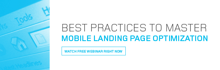 mobile lnading page optimization