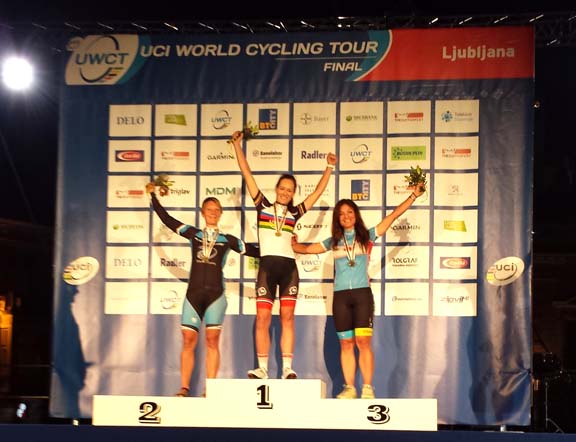 acquisio cyclist bronze medal