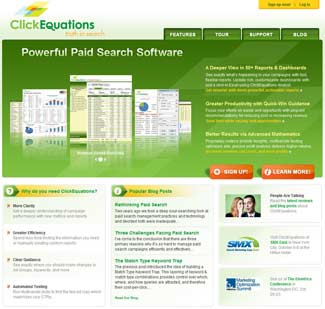 The ClickEquations.com Website