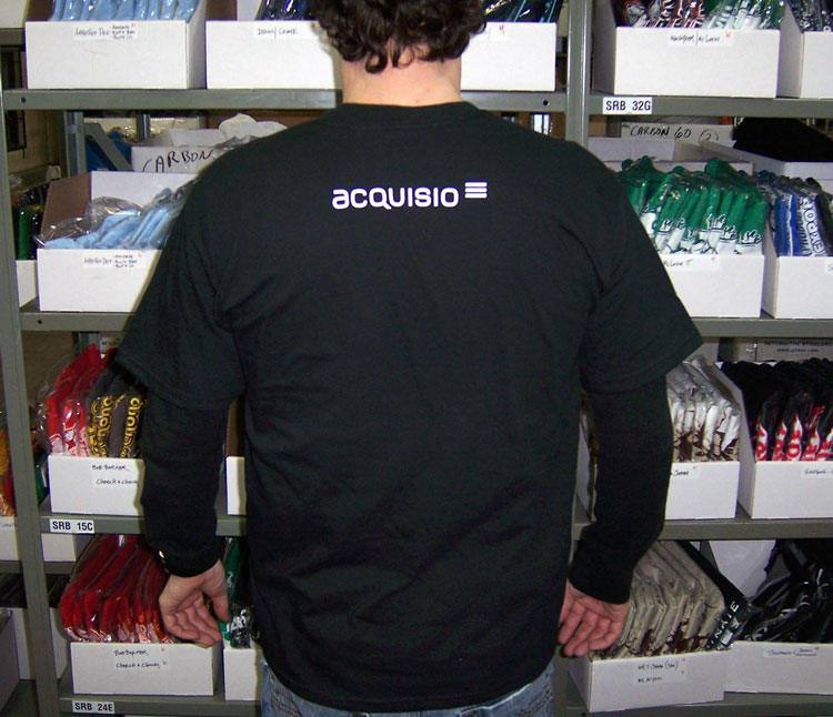 back back of a t-shirt