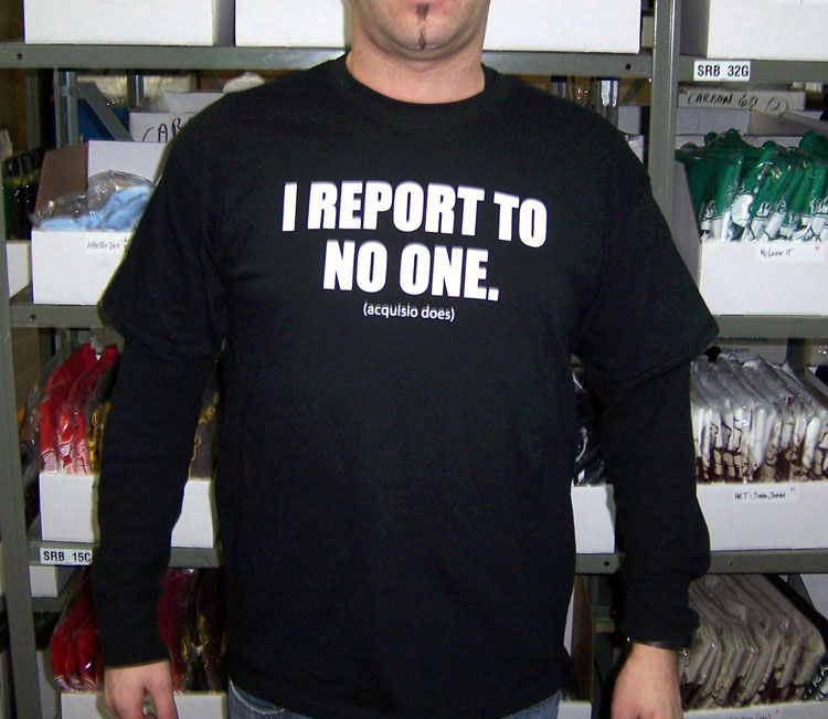 Front front of a t-shirt