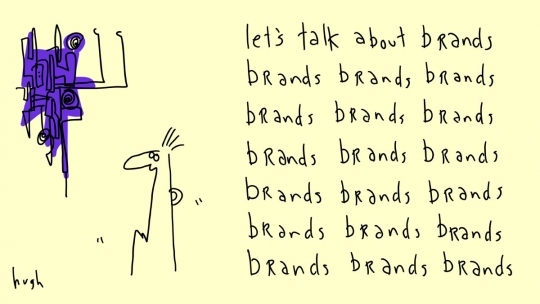 Brands by @gapingvoid