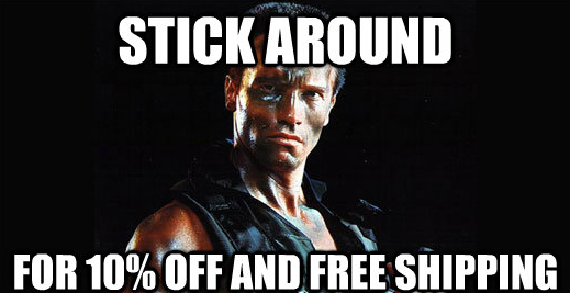 Stick around for free shipping
