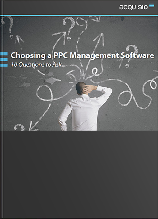 eBook Cover: Choosing PPC Management Software