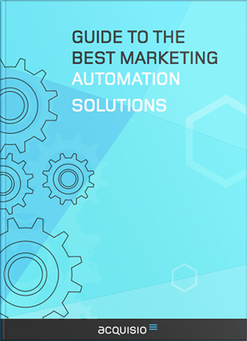 eBook Cover: Guide to the Best Marketing Automation Solutions