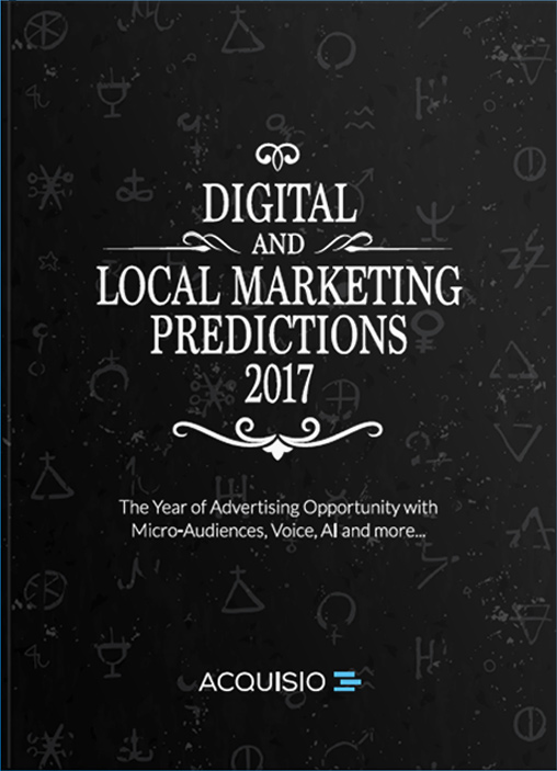 eBook Cover: Digital and Local Marketing Predictions 2017