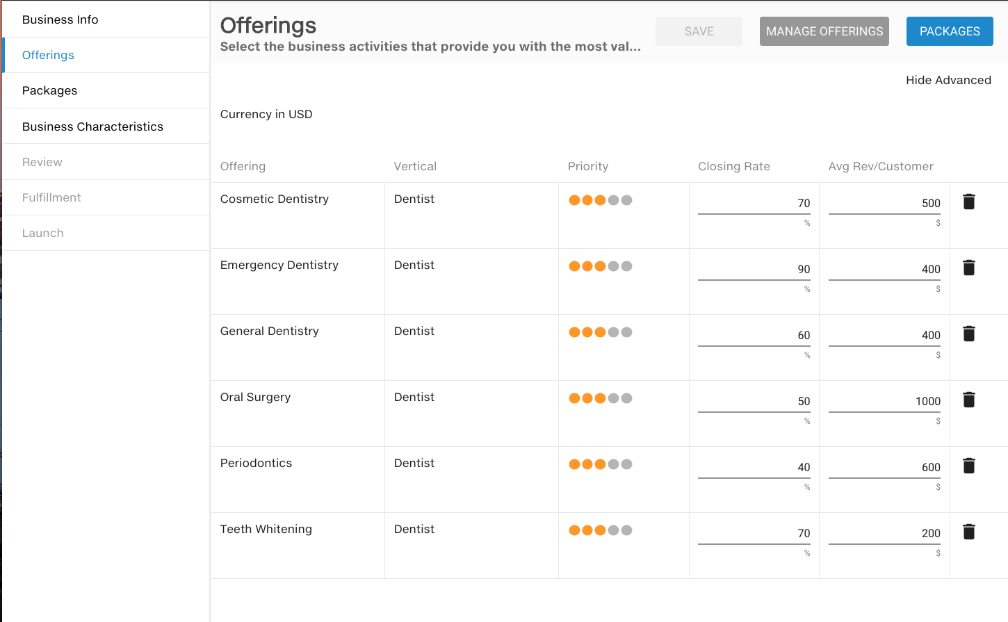 Lead Sizing Tool