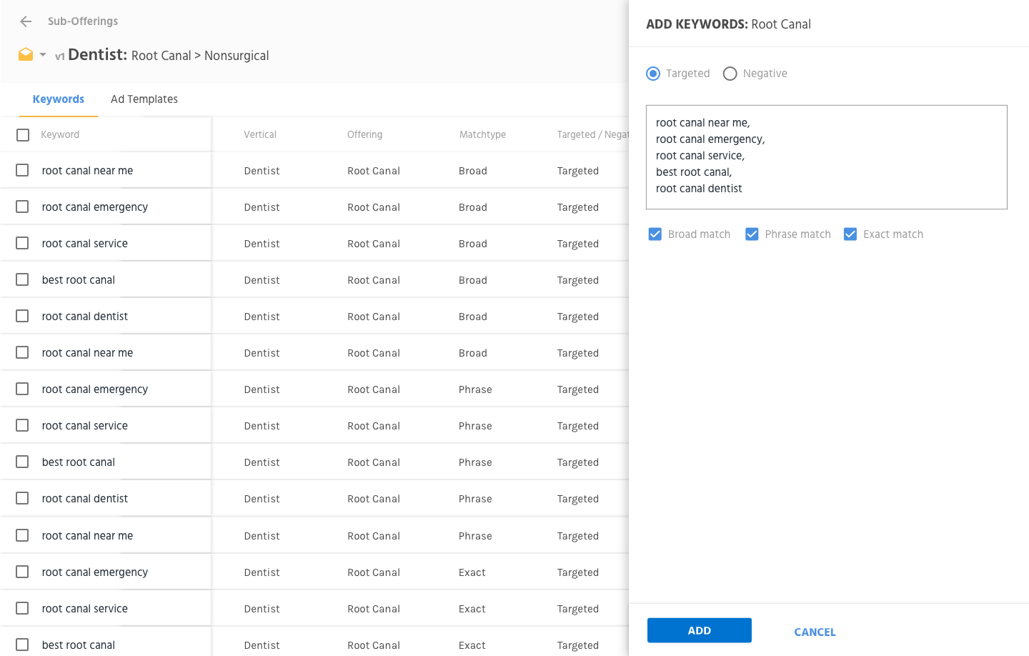 TaxonomyManager