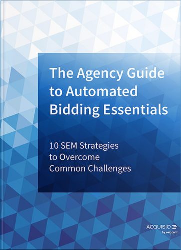 eBook Cover: The Agency Guide to Automated Bidding Essential
